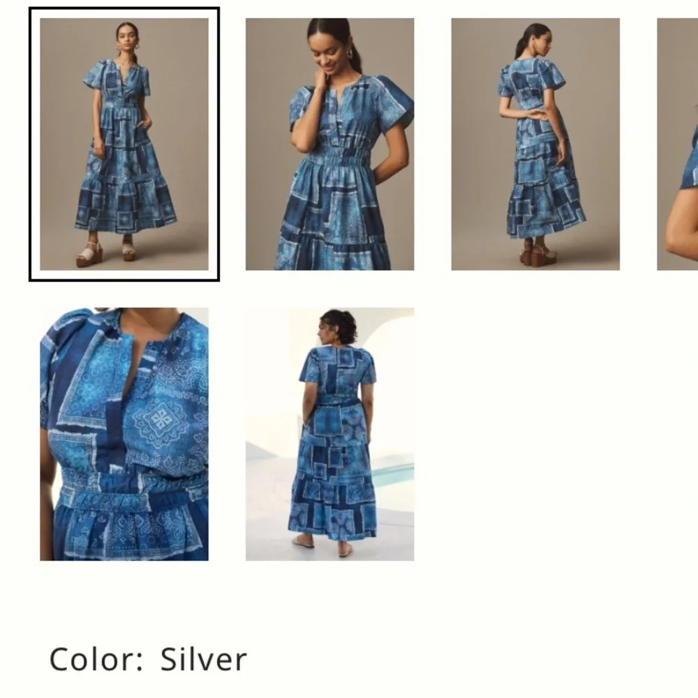 Anthropologie The Somerset Maxi Dress Size Small NWT - Picture 7 of 15